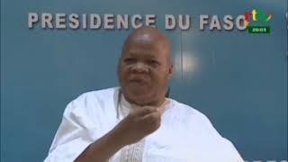 RTBEntrevue du président de la republique avec Me Halidou Ouédraogo [upl. by Johan204]