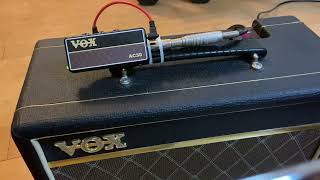 VOX Pathfinder 10 amp Amplug2 AC30 Stratocaster Center PU [upl. by Hobie]