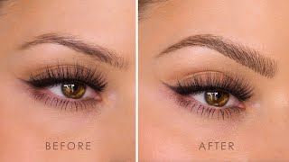 Natural Fluffy Eyebrow Tutorial  HowTo  Shonagh Scott [upl. by Aihsei908]