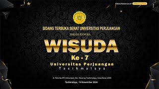 Wisuda Ke 7 Universitas Perjuangan 2024 [upl. by Aihsak918]