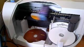 Primera Bravo Disc Publisher  Printing Example [upl. by Ailuig367]