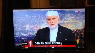 ANKARA 01 MART 2015 OSMAN NURI TOPBAS [upl. by Aneret]