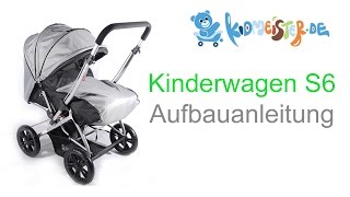 Kinderwagen S6 Aufbauanleitung [upl. by Rheta]