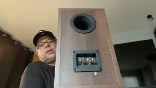 KEF q350 open box amp over view [upl. by Lahpos]