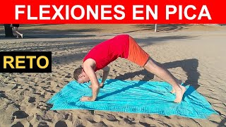 FLEXIONES en PICA en 30 SEGUNDOS  Reto Deportivo 8 [upl. by Nowujalo408]