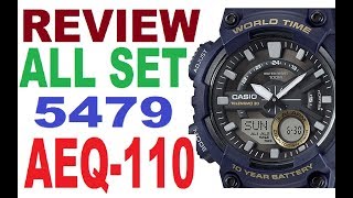 Review Casio AEQ110W manual 5479 [upl. by Woodcock73]