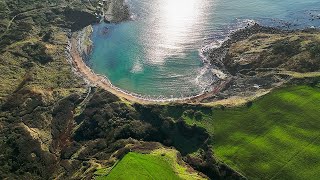 Hiking Chapmans Pool Cliffs South West Coast Path Dorset UK 4K [upl. by Bibbie]