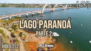 209  4K  Drone  Lago Paranoá 2  Brasília  DF drone lago lagoparanoa lagoparanoá brasilia [upl. by Anoel]