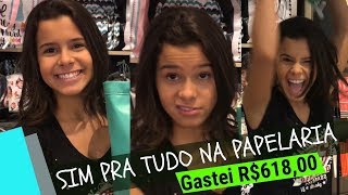 MINHA MÃE DISSE SIM PRA TUDO NA PAPELARIA  GABRIELLA SARAIVAH [upl. by Darton]