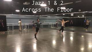 Jazz Class Movement Test Prep Across The Floor [upl. by Nniroc]