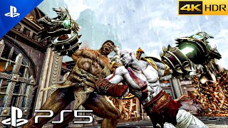 God Of War Ascension Elemental Blades Of Chaos Gameplay [upl. by Markos]