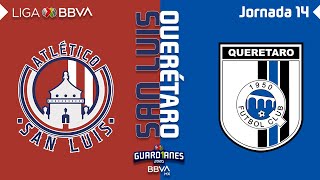 Resumen y Goles  San Luis vs Querétaro  Liga BBVA MX  Guard1anes 2020  Jornada 14 [upl. by Enitsua]