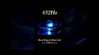 432Hz  Zen Rest Theta Wave Peace  SleepInducing Solfeggio Frequencies for Deep Relaxation [upl. by Llednahc]