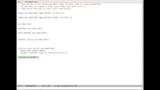 buffer basics  Emacs Bites [upl. by Eiuqcaj]