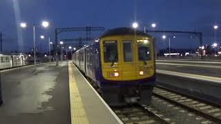 Class 319 departing Blackpool North  21102018 [upl. by Annasor]