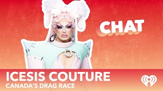 ICESIS COUTURE tells us about their time on Canadas Drag Race [upl. by Aneeuqal394]