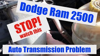 Do NOT Replace Your Transmission Before You Watch This Dodge Ram Transmission [upl. by Ahsenahs]