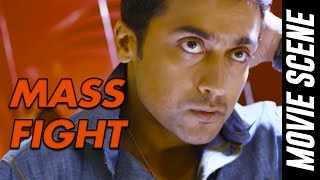 Mass Fight Scene  Anjaan  Suriya  Samantha  Vidyut Jamwal  Linguswamy [upl. by Jp]