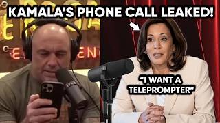 LEAKED Phone Call EXPOSES Kamalas Full List of Demands for Joe Rogan Podcast Parody [upl. by Treva]