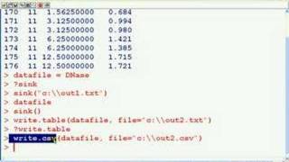 Statistics with R part 5 external files tutorial [upl. by Rodina583]