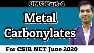 Metal Carbonylates  Organometallic Chemistry  Organometallics for CSIR NET  Metal Carbonyls [upl. by Ardnusal]