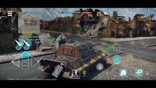 War Thunder Mobile Replay Jagdtiger quotMarching Onquot [upl. by Tedra913]