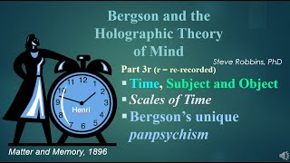 Bergsons Holographic Theory  3r  Time Subject and Object [upl. by Kedezihclem]