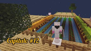 arboles abejas y pesca Minecraft 1 bloque 12 [upl. by Mensch]