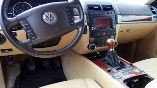 VW Touareg 30TDI Manual 07 Wnetrze i prezentacja Autodal Import Gdańsk [upl. by Cown820]