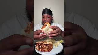 Meatball Sub foryou meatballsub foodie fy fye layschips gmac [upl. by Ellehsim]