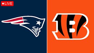 Patriots vs Bengals Live Scoreboard Coverage  NFL Week 1 [upl. by Adiraf]