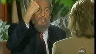 2020 Fidel Castro interview  Barbara Walters 3of6 [upl. by Siramed]