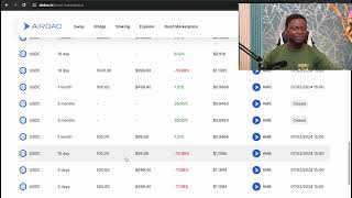 HOW TO USE AIRDAO BOND MARKET PLACE FOR EXCHANGING USDCnothingamb amb airdao [upl. by Malony]