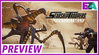 Starship Troopers Extermination Preview  Blastin Bugs for Johnny Rico [upl. by Assej]