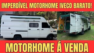 MOTORHOME IVECO DAILY BARATO Á VENDA COM CNH B [upl. by Peih]