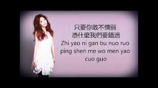 Hebe Tien 田馥甄 【你就不要想起我】歌詞版 LYRICS CHINESE  PINYIN [upl. by Nosreffej]