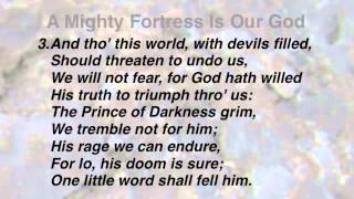 A Mighty Fortress Is Our God Baptist Hymnal 8 [upl. by Regazzi]