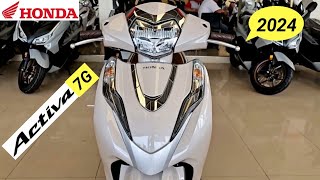 Honda Activa 7G 2024 Model Launched in india  PriceFeatures  Activa new 2024 Model [upl. by Persse]