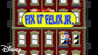 Fix it Felix Jr ArcadeGame Play [upl. by Aiva453]