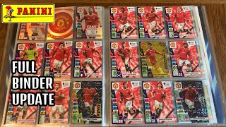 Full Binder Update COMPLETED   Panini Adrenalyn XL Premier League 2022 Plus Cards 202122 [upl. by Olbap]