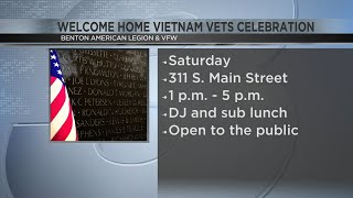 Welcome Home Vietnam Vets Celebration Taking Place on Saturday in Benton [upl. by Ocnarf437]