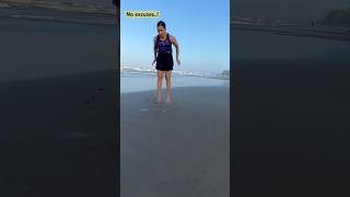 Beach workout while vacation  sportstraining motivation youtubeshorts viralvideo [upl. by Okia648]