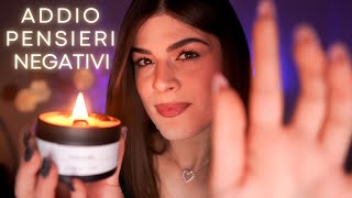 ELIMINO I TUOI PENSIERI NEGATIVI BRUCIANDOLI 🔥Candle with Soft Crackling Sounds ASMR [upl. by Nereil]