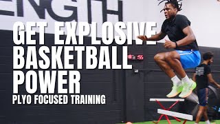 OffSeason Plyometric Training For Basketball [upl. by Ayikal]