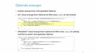 Funktionale Programmierung Optionals [upl. by Frost]