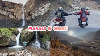 Sissu village the heaven on earth  hidden places in Manali  Sajla waterfall  Himachal Pradesh ♥️ [upl. by Feerahs]