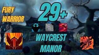 29 Fortified Waycrest Manor  legendary weapon gaming  Pug Adventure [upl. by Snow]