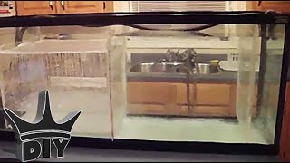 How to build an aquarium filter sump [upl. by Cassey]