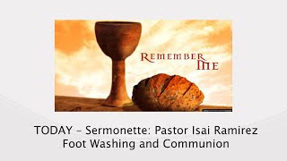 LIVE 100524  Communion Service feat Pastor Isai Ramirez [upl. by Kiker]