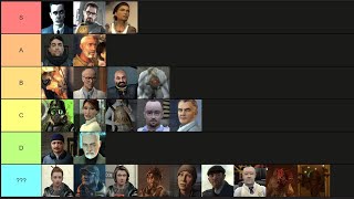 HalfLife Characters Tier List [upl. by Anyrb]